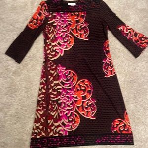 Donna Morgan Size 2 square neck, work dress, pullover